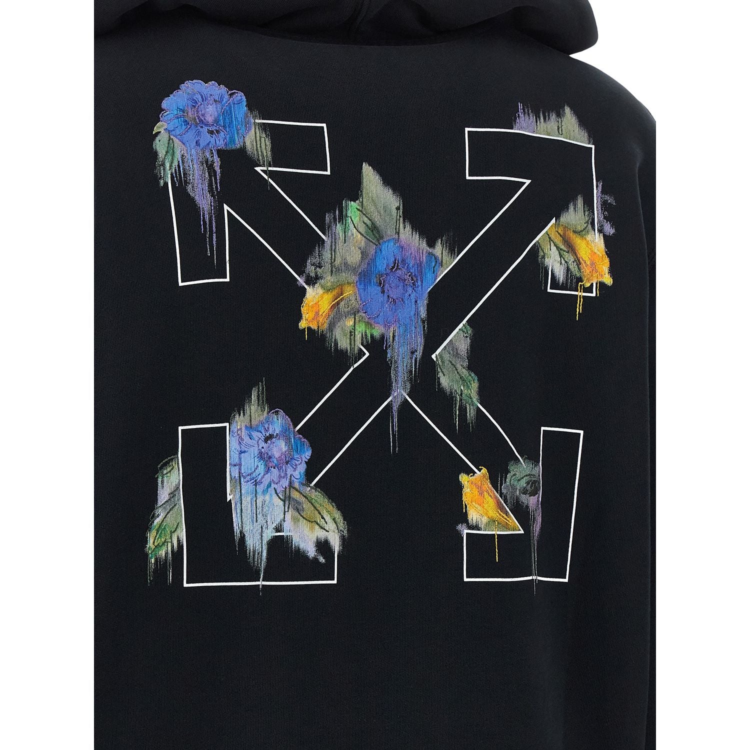 Off-White Black Cotton Sweatshirt