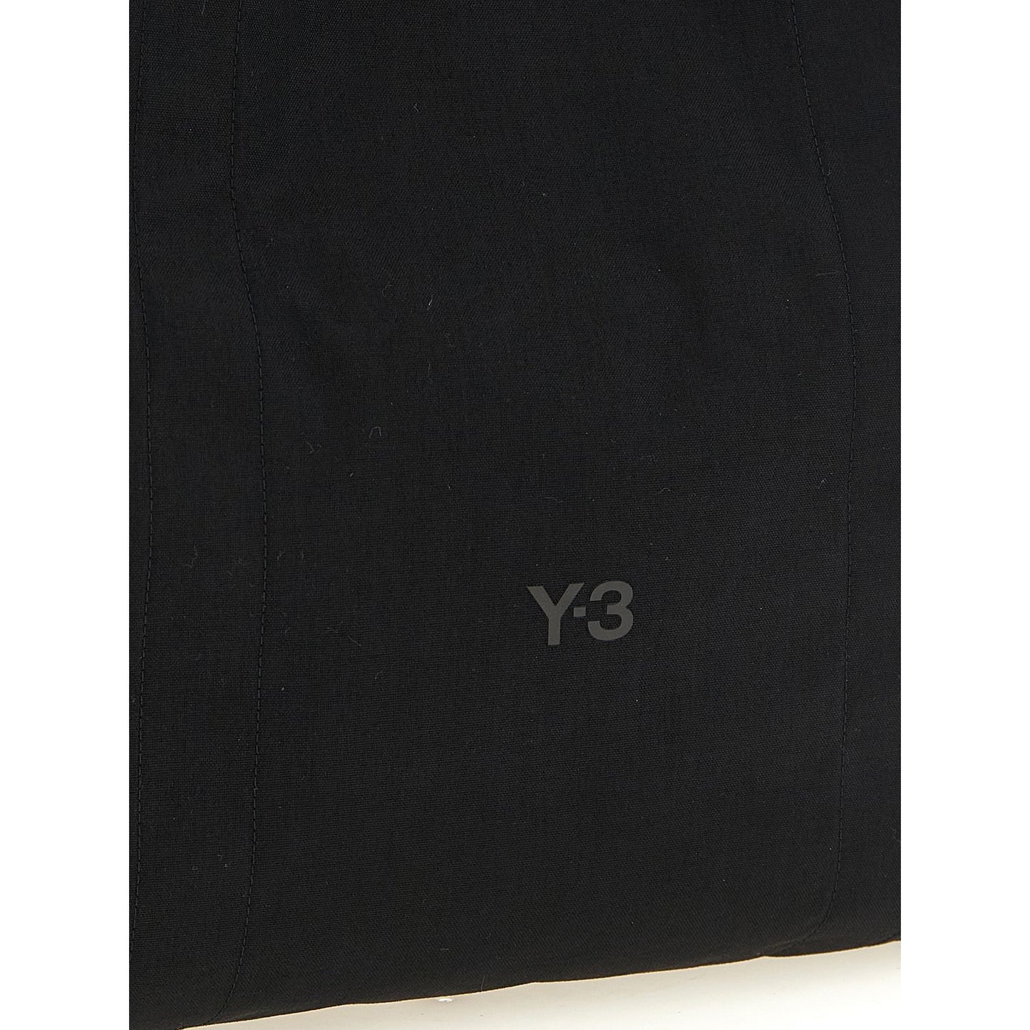 Y-3 Black Polyamide Tote Bag