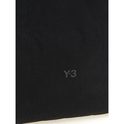 Y-3 Black Polyamide Tote Bag