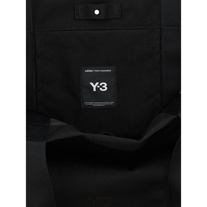 Y-3 Black Polyamide Tote Bag