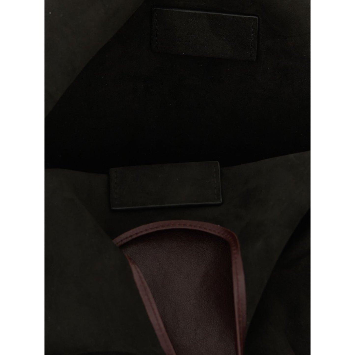 Maison Margiela Bordeaux Lamb Leather Shoulder Bag