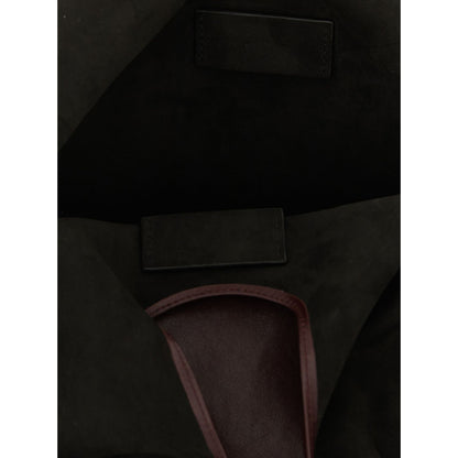 Maison Margiela Bordeaux Lamb Leather Shoulder Bag