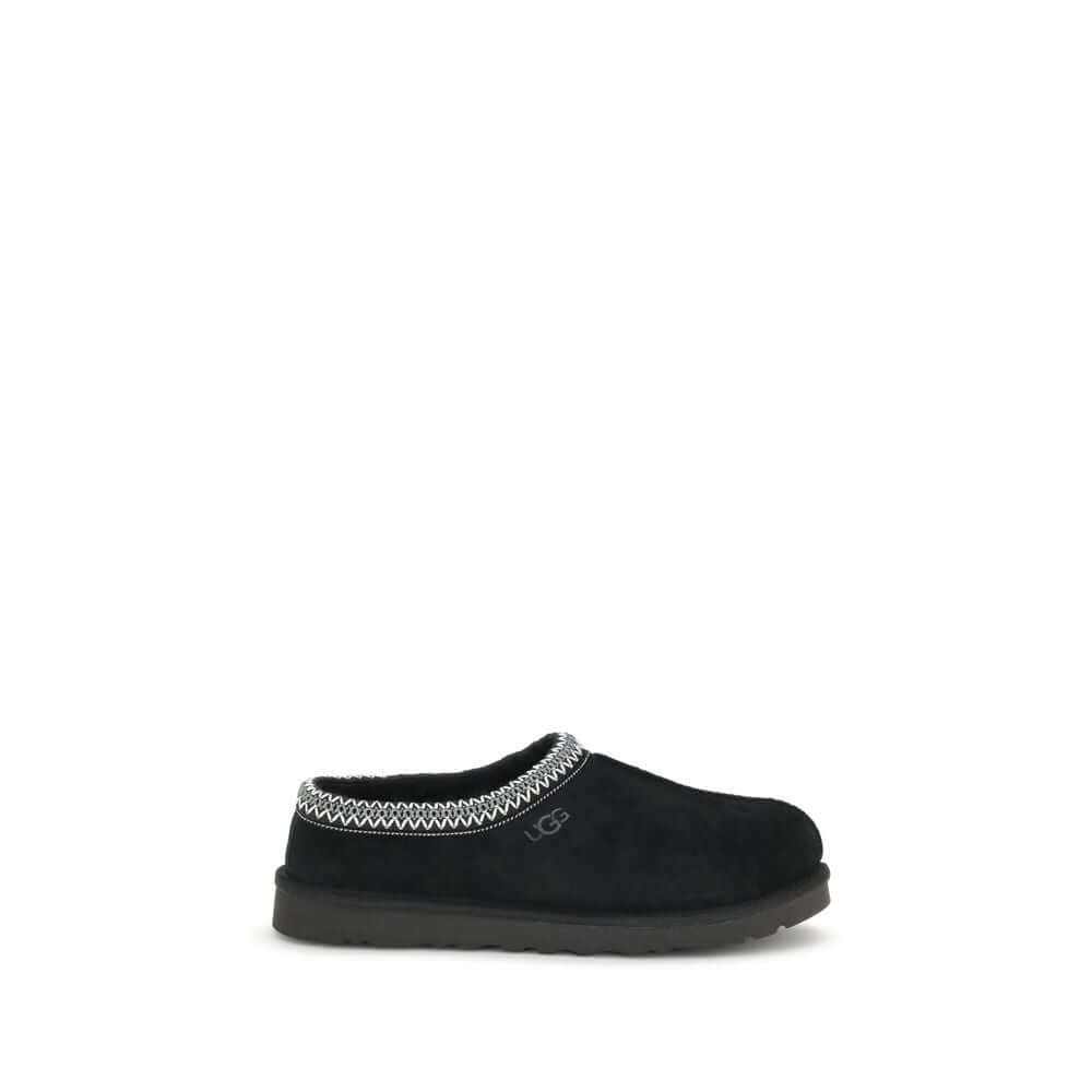 UGG Black Leather Mules
