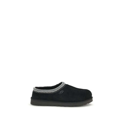 UGG Black Leather Mules