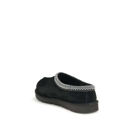 UGG Black Leather Mules