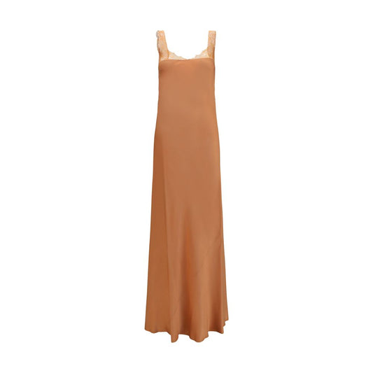 Forte_Forte Beige Acetate Long Dress