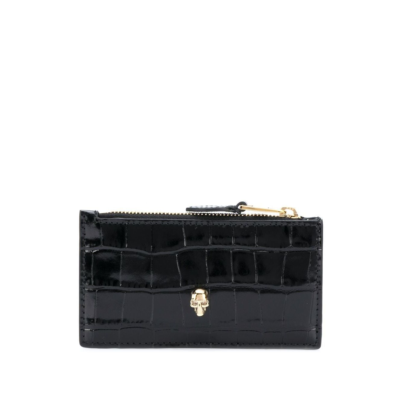 Front view with bag zipped and handles upright.
