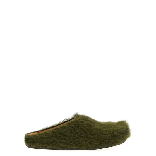 Marni Bicolor Calfskin Mules