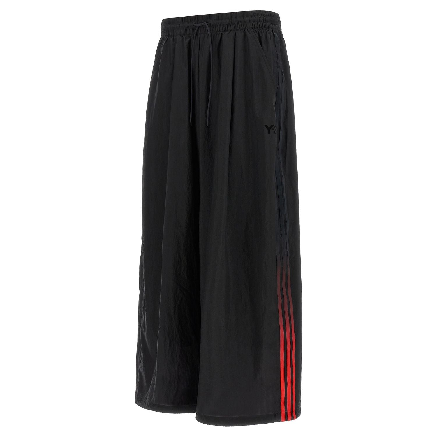 Y-3 Black Polyamide Athletic Pants