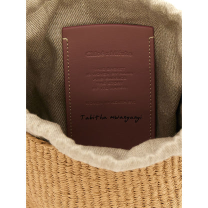 Chloé Beige Paper Handbag