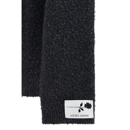 Golden Goose Gray Wool Oves Aries Sweatshirt