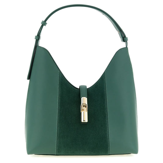 Furla Bicolor Calfskin Shoulder Bag