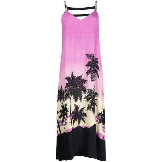 Palm Angels Dresses Purple PWDJ001S23FAB0043710
