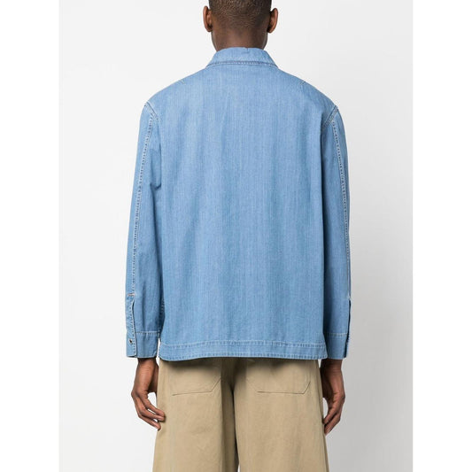 Lanvin Shirts Clear Blue RMSI0004D05722