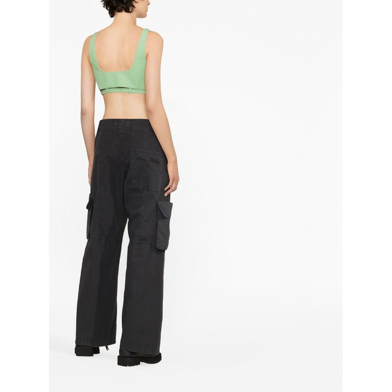 Ganni cropped tank top