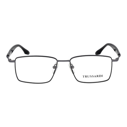 Trussardi Gray Stainless Steel Glasses (Frames)