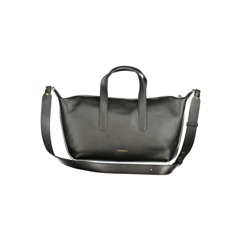 Coccinelle Black Leather Handbag