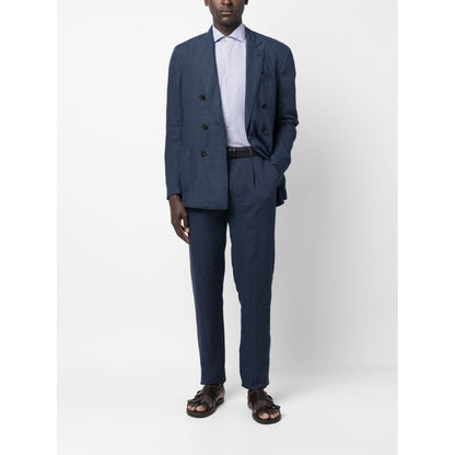 FINAMORE 1925 NAPOLI Shirts Blue