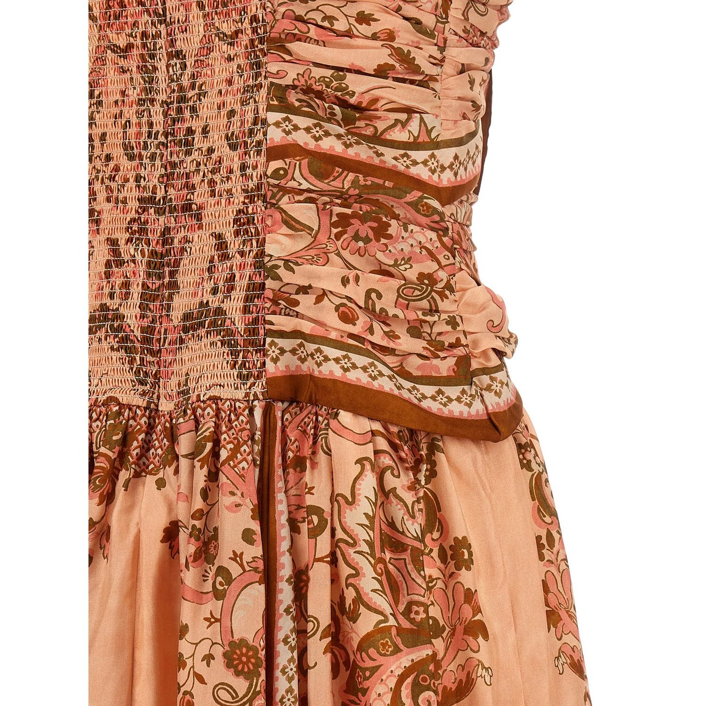 Zimmermann Multicolor Silk Midi Dress