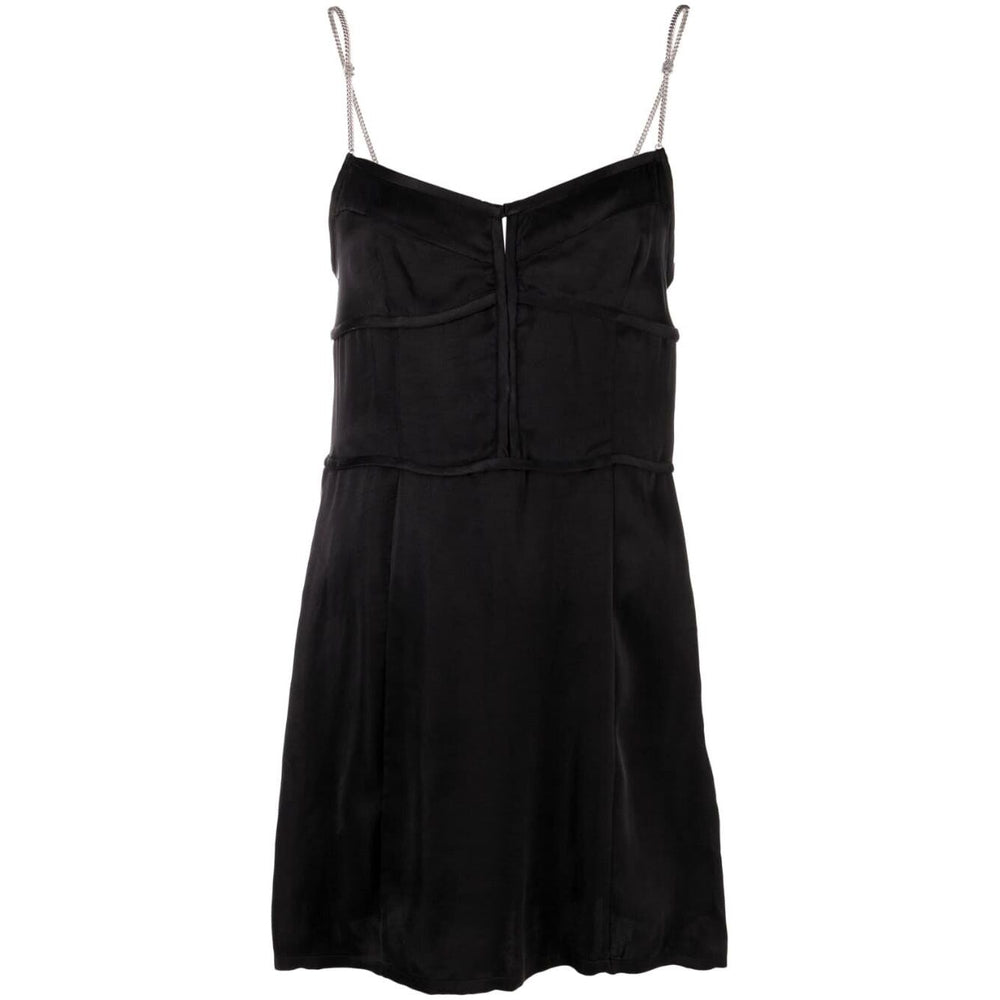 Palm Angels Dresses Grey PWDJ002S23FAB0020772