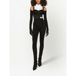 Dolce & Gabbana layered-shirt corset top F777NTGDBQ0S9000