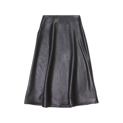 Balenciaga leather midi skirt Skirts
