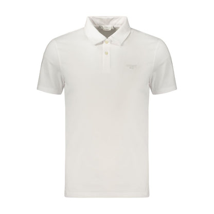 Guess Jeans Bianco Cotton Men Polo