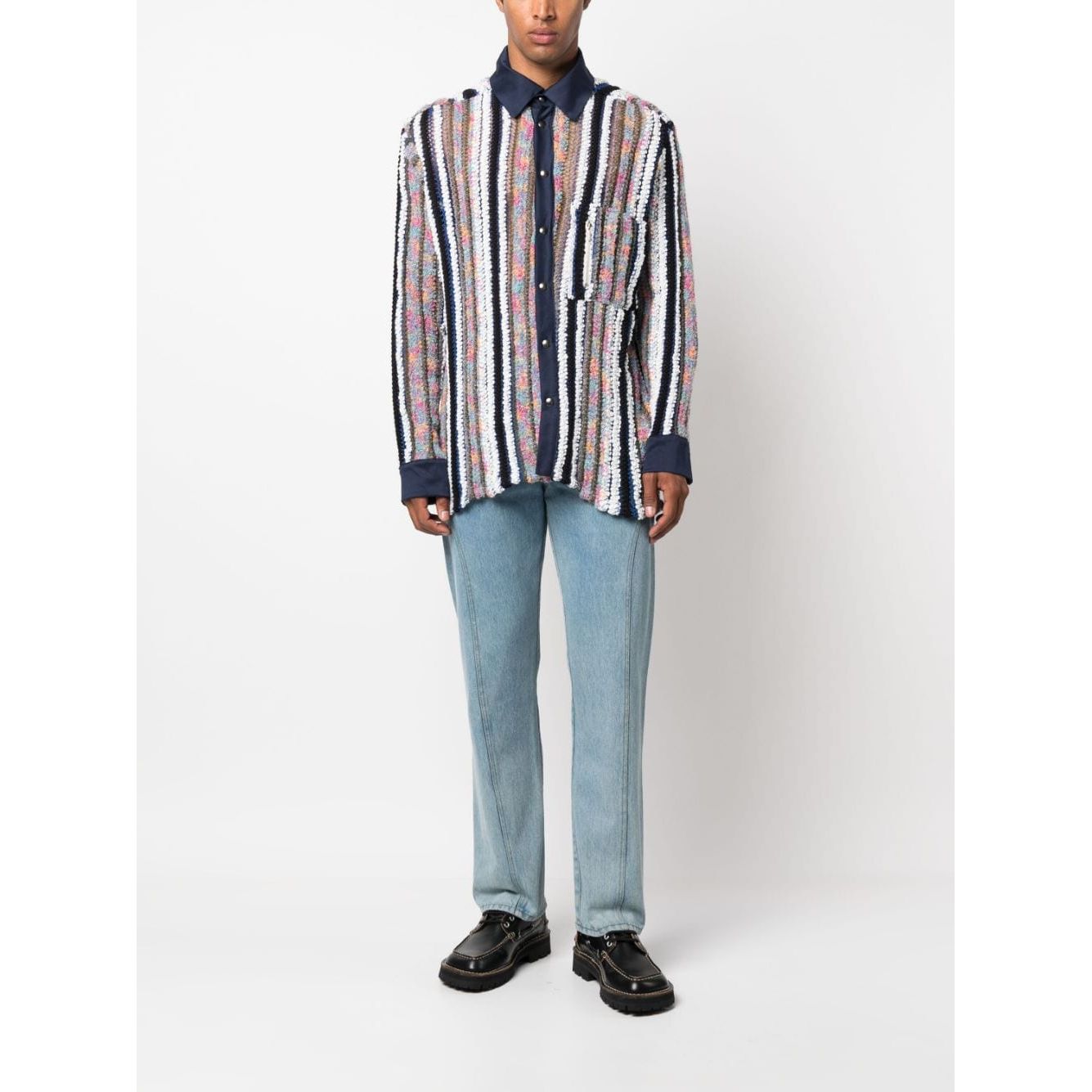 VITELLI Shirts MultiColour D02G10OSZWARPW1
