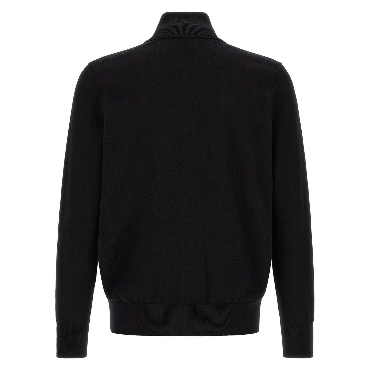 Hugo Boss Black Cotton Cardigan