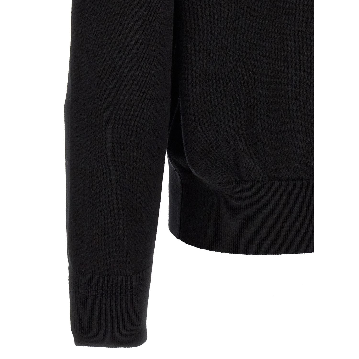 Hugo Boss Black Cotton Cardigan