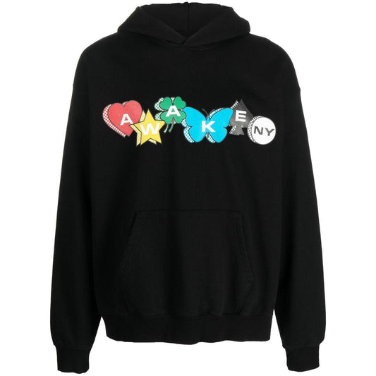 AWAKE NY Sweaters Black AWKSP23HD002BLACK
