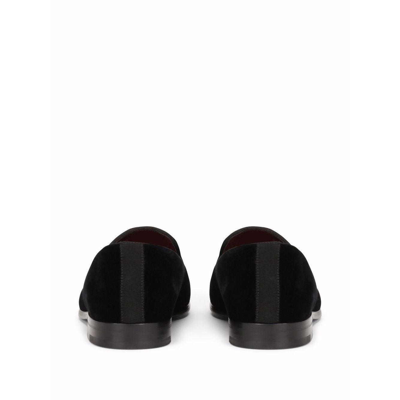 Dolce & Gabbana DG logo velvet slippers Moccasins