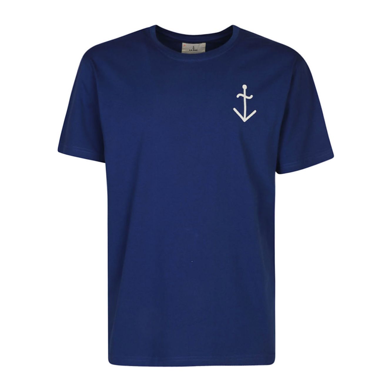 LA PAZ T-shirts and Polos Blue DANTASLOGOBLU/ECRU