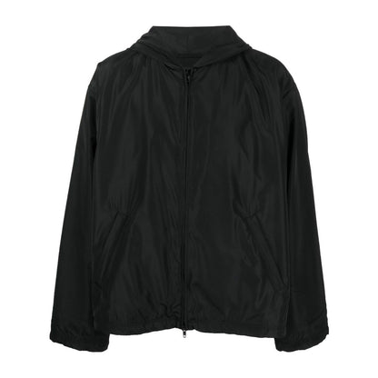 Balenciaga logo-print Hooded Windbreaker