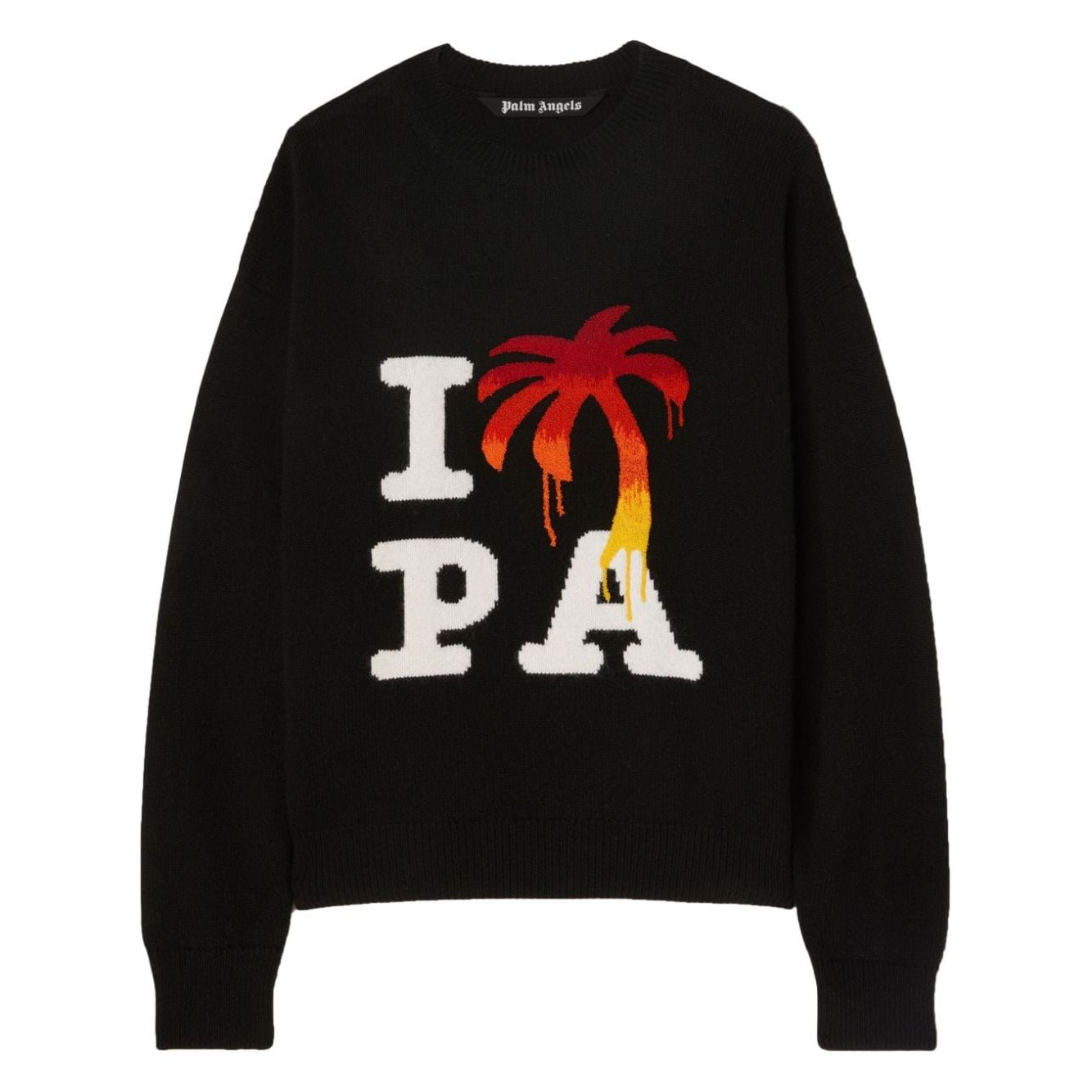 Palm Angels Sweaters Black PMHE054F23KNI0061025