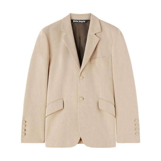 Palm Angels Jackets Beige