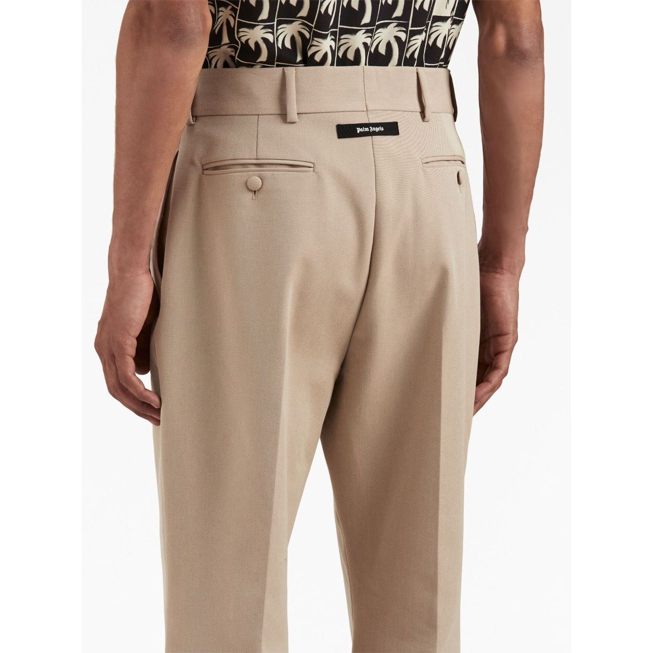 Palm Angels Trousers Beige