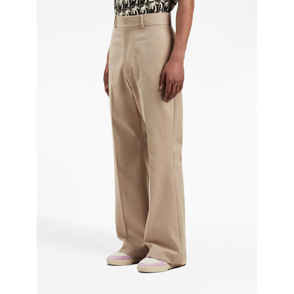Palm Angels Trousers Beige Trousers