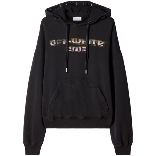Off White Digit Bacchus Hoodie OMBB119F23FLE0051084