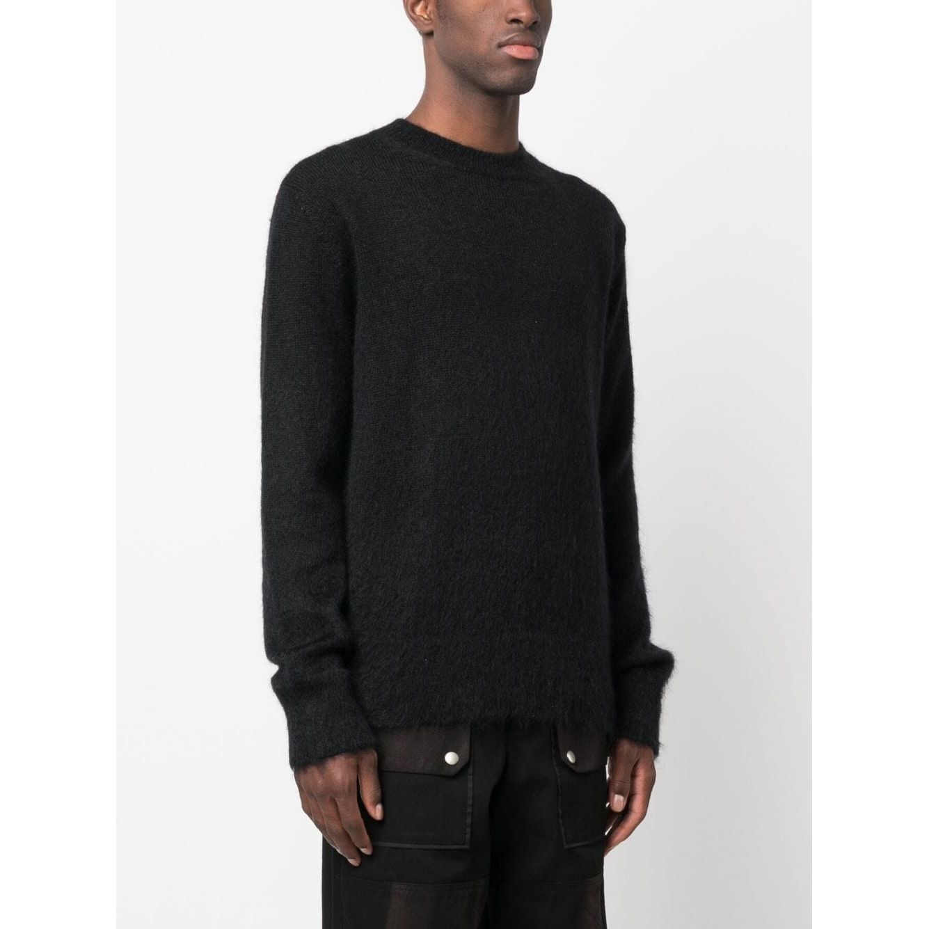 Off White Arrow Crewneck Sweater OMHE170F23KNI0011061