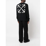 Off White Arrow Crewneck Sweater OMHE170F23KNI0011061