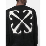 Off White Arrow Crewneck Sweater OMHE170F23KNI0011061