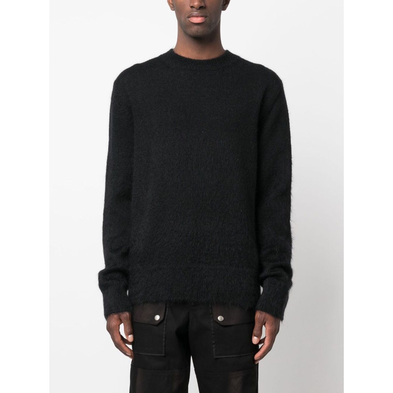 Off White Arrow Crewneck Sweater OMHE170F23KNI0011061