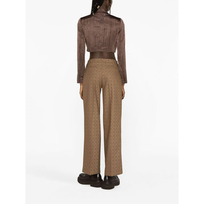 MARINE SERRE Trousers Beige Trousers