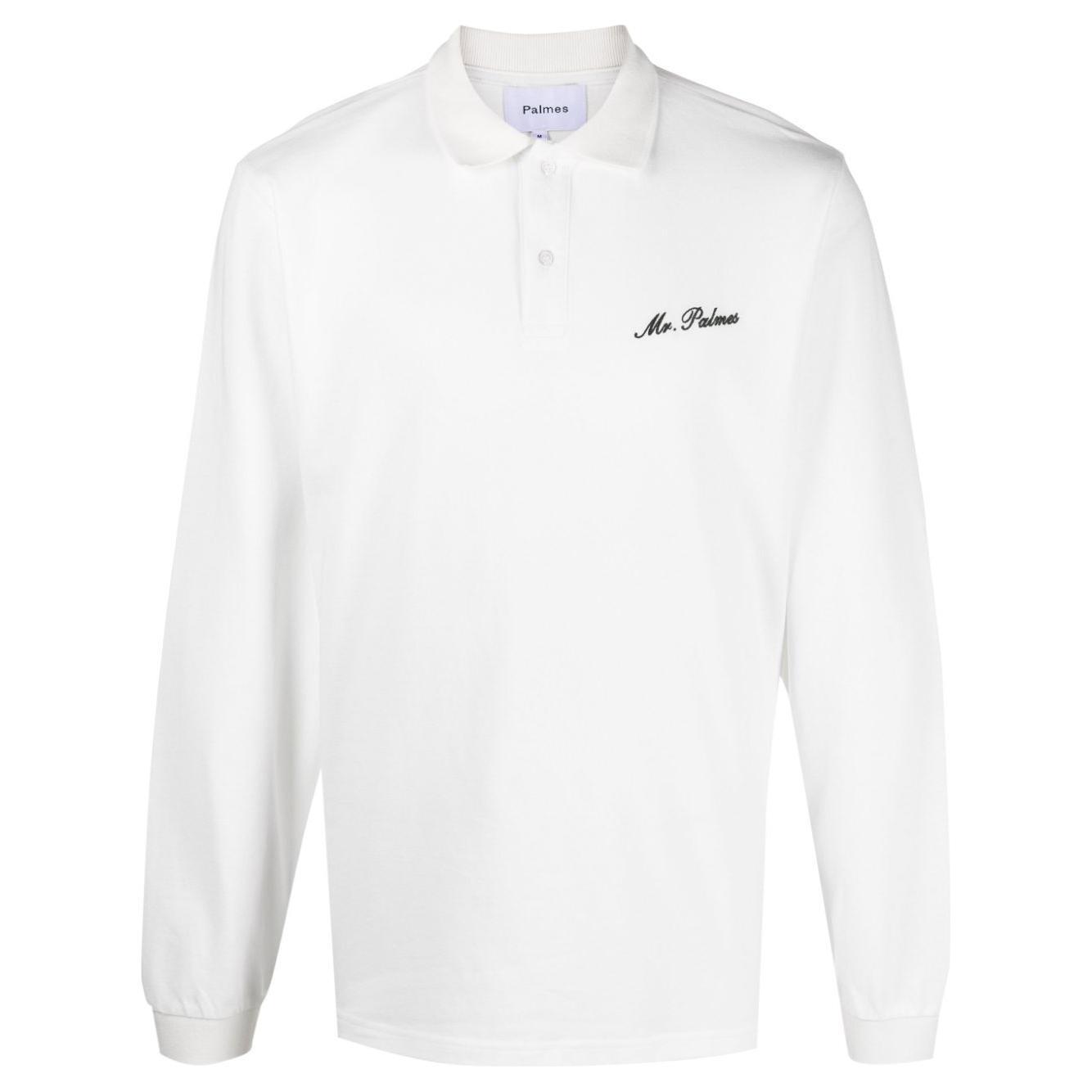 PALMES T-shirts and Polos White MISTERLSOFFWHITE