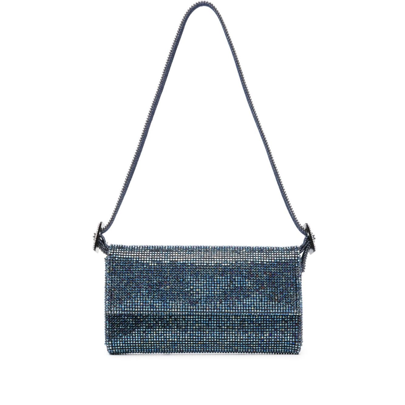 Benedetta Bruzziches Vitty La Mignon rhinestone-embellished denim bag