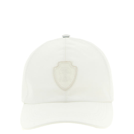 Brunello Cucinelli White Polyester Cap (Baseball Hat)