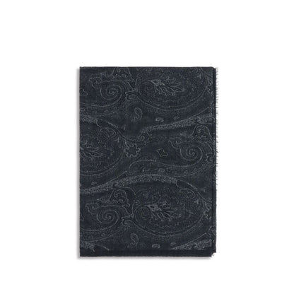 Etro Black Modal Scarf
