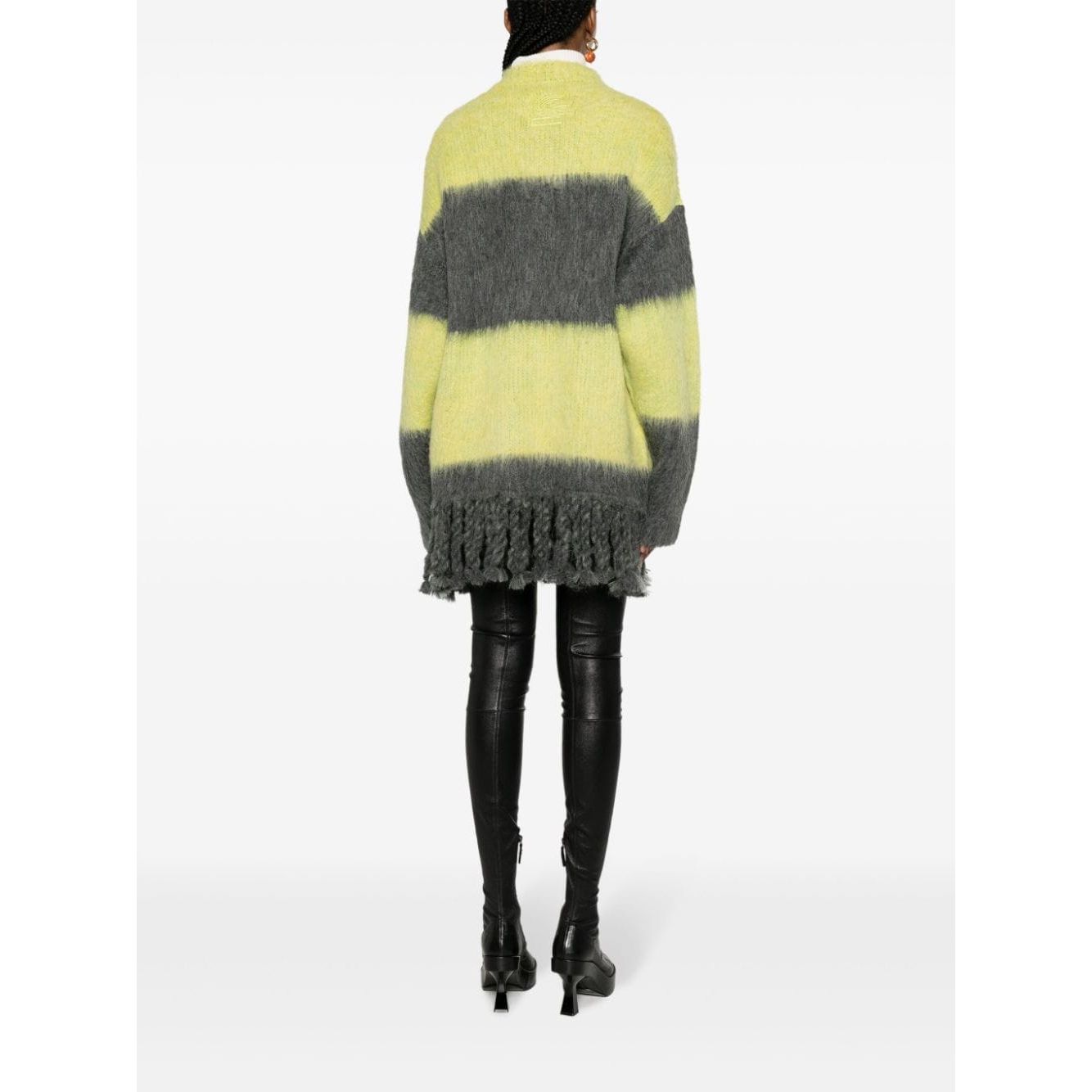 Etro Sweaters Yellow Topwear