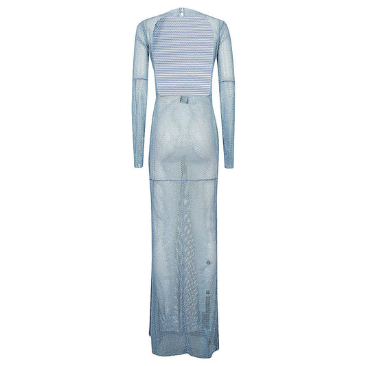 SANTA BRAND Dresses Clear Blue MAXIFLAREDDRESSLIGHTBLUE